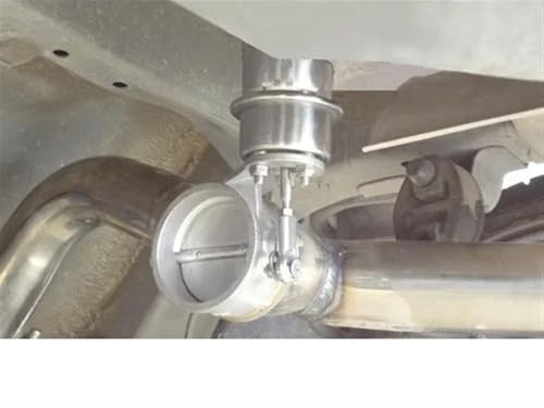 Válvulas de control de escape de acero inoxidable con actuador de vacío de 2 a 3 pulgadas 5