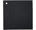 Lamson Big HotSpot Pot Holder/Counter Protector/Large Trivet,  11.5" x 11.5", Black, Silicone