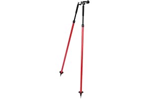 Surveying Aluminum Bipod with Telescoping Legs for Prism Poles