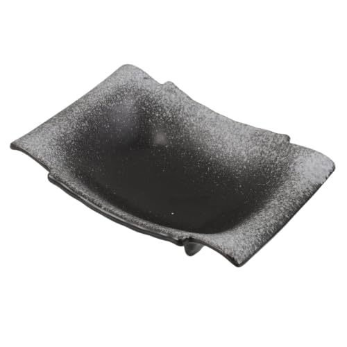 Bandeja de cerámica japonesa rectangular de alta resistencia para horno 2