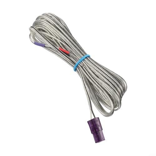 Caswynlife Câble de haut-parleur de 3 m, compatible avec les systèmes Home Cinéma 5.1, construction ABS et métal, transmission du signal audio stable