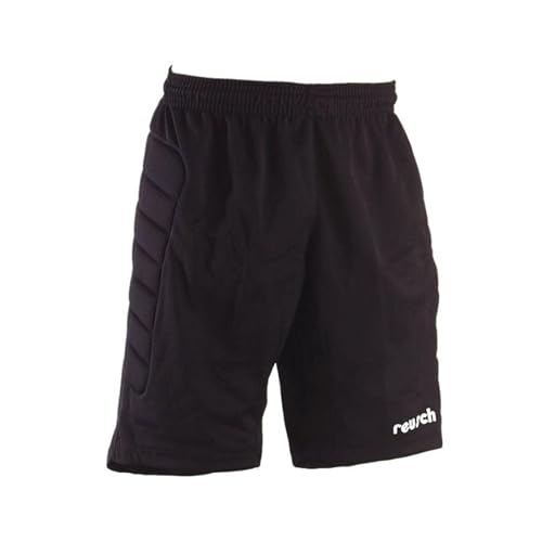 Reusch Cotton Bowl Soccer Goalie Shorts | Padded Hip Protection Goalkeeper Bottoms with Mesh Venting...