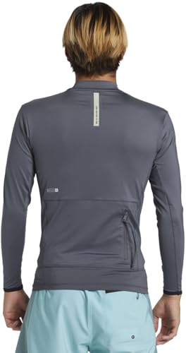 Quiksilver Highline LS Rash Guard - Iron Gate - L2
