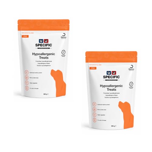 Specific CT-HY - Trattamenti ipoallergenici per cani, confezione doppia, 2 x 300 g