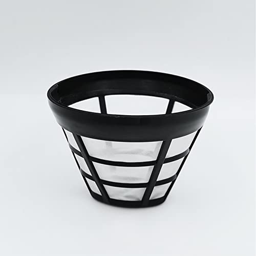 Aramox Filtro de café Reutilizable Filtro de de Nailon de Acero Inoxidable 2 Piezas Diseño de Cono Permanente Filtrado Efectivo de Terreno Fácil de Limpiar para Preparar café en Casa