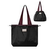 [DSDCDJ] エコバッグ 折りたたみ式 レジかごサイズ買い物バッグ 巾着付 買い物袋 軽量 耐久性 手提肩掛け両用 ショッピング