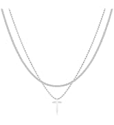 Cross Necklace for Women 14K Gold/Silver Plated Dainty Small Cross Pendant Choker Simple Trendy C...