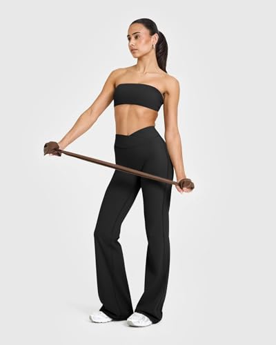 OQQ Yoga Pants Women High Waist Casual Soft Crossover Straight Leg4