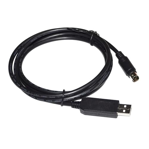 FT232RL USB to Mini DIN 8P MD8 Adapter RS485 Serial Controller Cable for VISCA in Port to PC Cable(5m)
