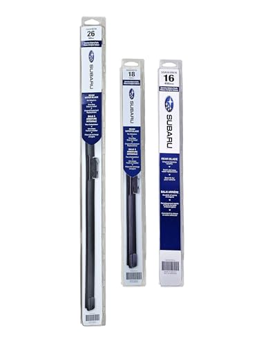 Wiper Blade Cleaning Procedure 5 Subaru 2020-2025 Outback Front & Rear Windshield Wiper Full Blade Set - SOA591B726, SOA591B718, SOA591R616 - Genuine OEM