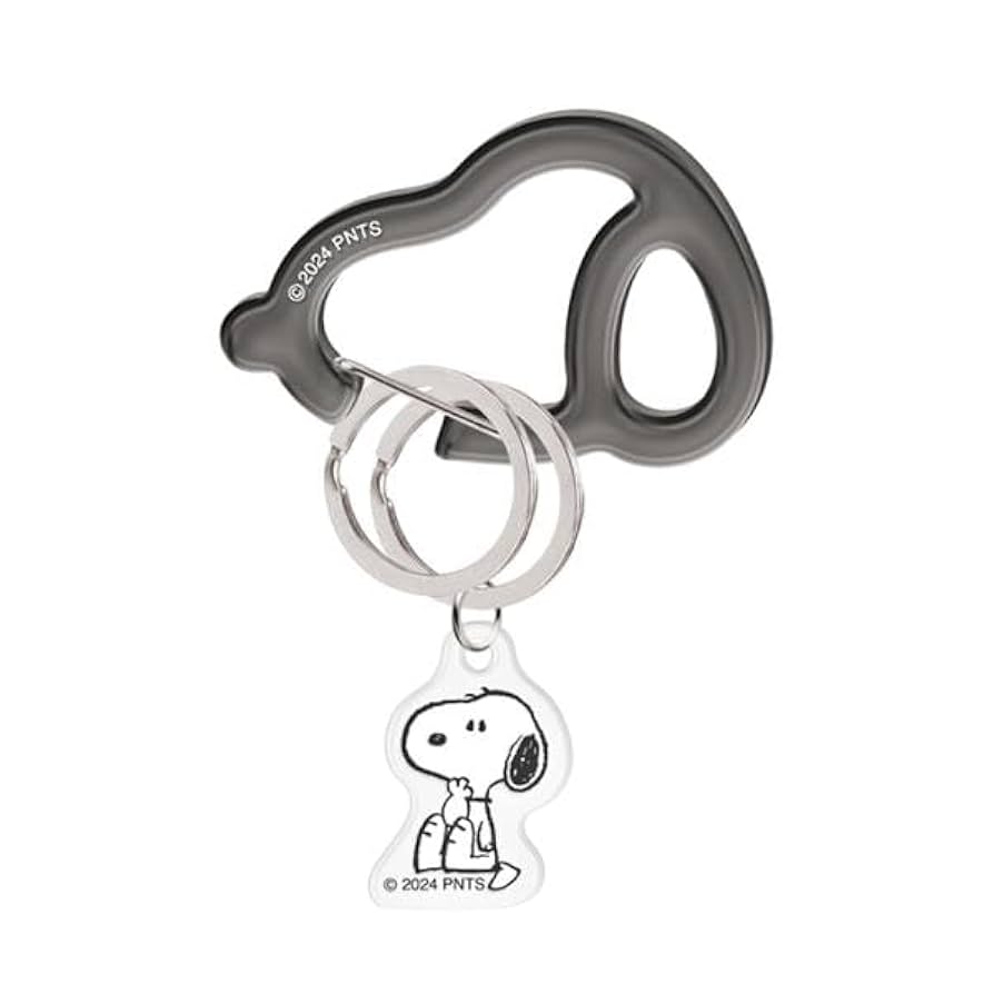 スヌーピー チャーム フック キーホルダー SNOOPY スヌーピー キーホルダー キャラクター キーチャーム 3連