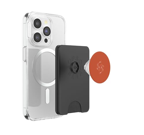 Carpa Japonesa Koi Fish Line Art PopSockets PopWallet para MagSafe elegante 3