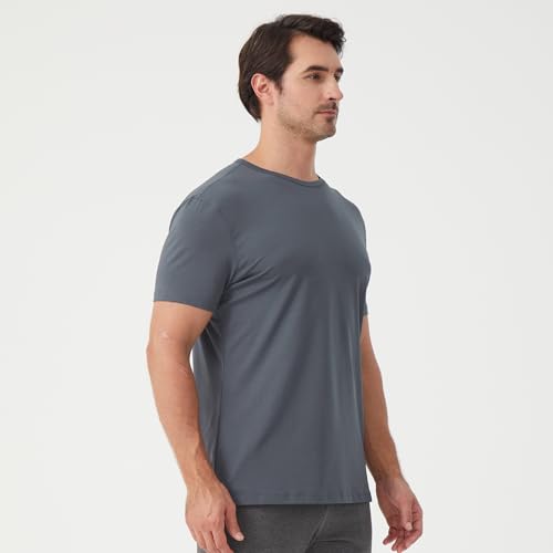 netdraw Men's Ultra-Soft Modal Cotton T-Shirt Casual Basic Short Sleeve Lounge Dressy Tee2