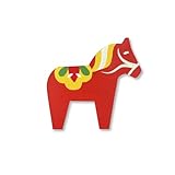 Roeda Brighten Your Life 14768r Dala Horse Open Single Stock Magnet Made in USA Cindy Lindgren Collection