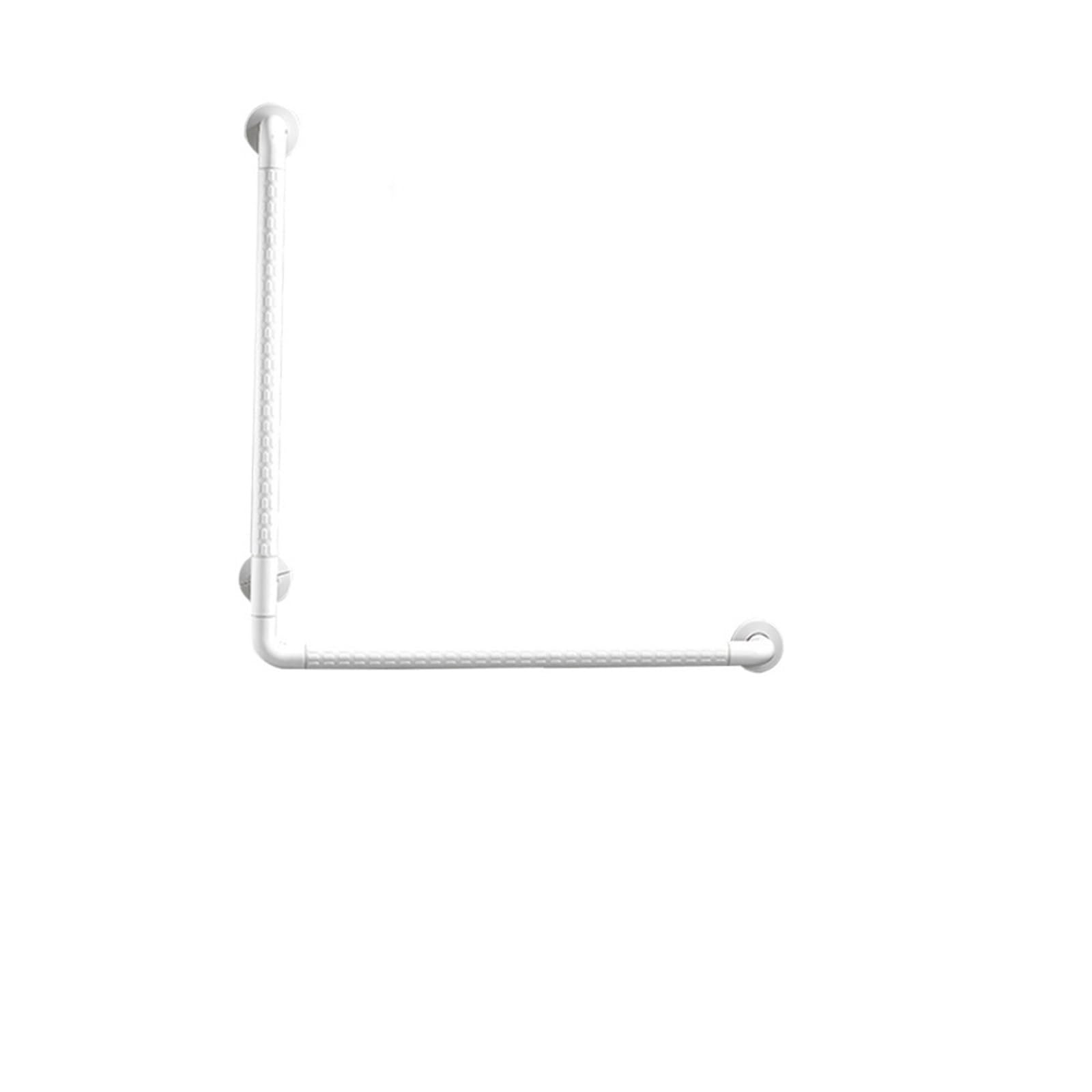 Barras de Apoyo para baños Barra de Agarre para Ducha con Ventosa para baño, Resistente y Duradera, para Personas Mayores.(A White 70 70CM)