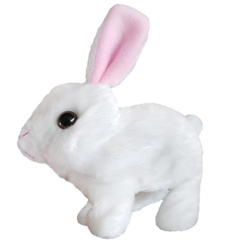 Coniglio Interattivo Realistico – Statuetta In Peluche, Coniglio Elettronica che