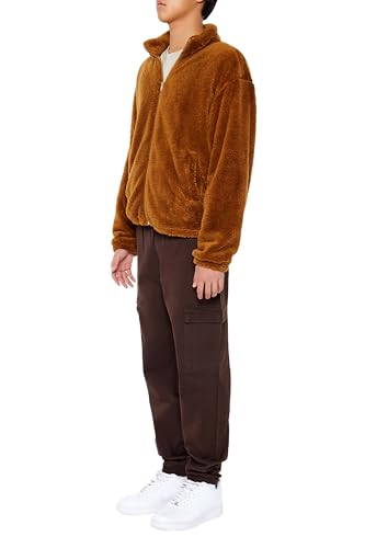 Forever 21 mens Mid-rise Drawstring Cargo Joggers3