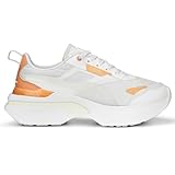 PUMA Womens Kosmo Rider Tech Lace Up Sneakers Shoes Casual - White - Size 10 M
