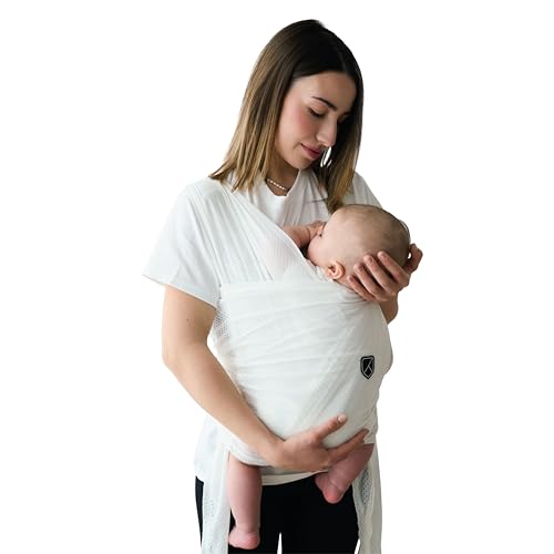 Koala Babycare Fular Portabebés Verano - Mochila Transpirable de Agua para Playa, Piscina, Ducha - Ligero, Ajustable hasta 9 kg - Secado Rápido y Compacto