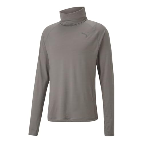 Haut manches longues PUMA Cloudspun Castlerock Heather pour hommes