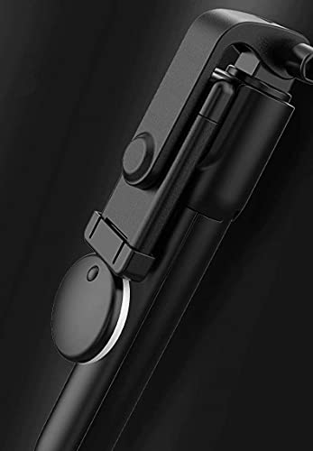 ROM Tragbares Handy-Stativ Selfie-Stick rundes Licht integrierte Fülllicht Live-Video mit Bluetooth-Handyhalter – Bild 4