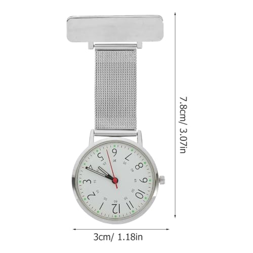Montre de poche montre infirmière lot de 2 avec affichage précis du temps