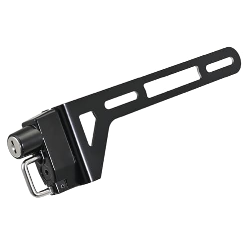 デイトナ(Daytona) バイク用 ヘルメットロック ナンバープレート用 左側 ヘルメットホルダー 鍵タイプ 49625のサムネイル