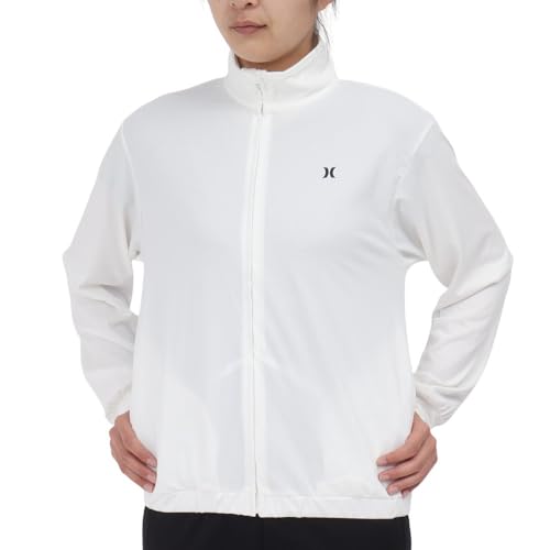 �n�[���[�iHURLEY�j ���b�V���K�[�h ���� �t�@���g�� �A�C�R�� �W���P�b�g WSRG251001-WHT�i�z���C�g/�r/Lady's�j