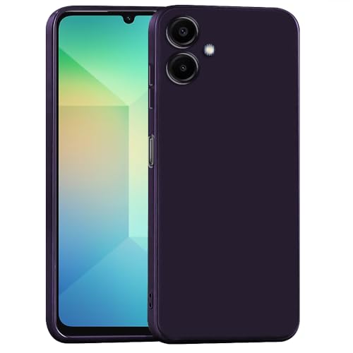 Image of Back Cover for Samsung Galaxy A06 4G / A06 5G | Full Camera Protection | Premium Liquid Silicon Case | Flexible Bumper Case for Samsung Galaxy A06 4G / A06 5G (Maroon Red)