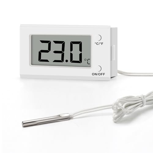 Thermomètre de four numérique sonde grill viande barbecue cuisine rôtir et cuisson pizza 300°C