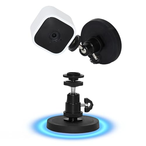 TEKCAM Magnetic Wall Mount Bracket Compatible with Blink Outdoor (4th Gen)/(3rd Gen), Blink Mini/Mini 2 Security Camera, Camera Magnet Mounting Bracket Holder, No Drilling, Angle Adjustable