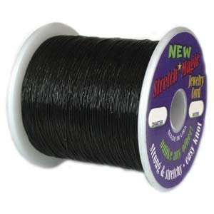 Stretch Magic Black Bulk Spool 1mm x 100 meters