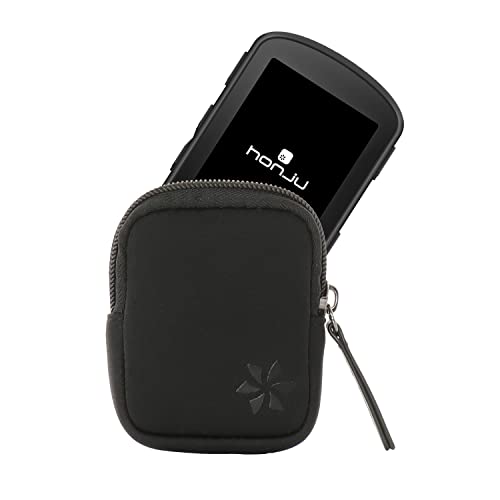Honju Bike Tasche für Garmin Edge 840 & 540 Solar - Neopren Hülle Schwarz