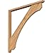 Ekena Millwork BKT0402X44X44LEC01SWR Legacy Traditional Smooth Bracket w/Offset Brace, Western Red Cedar