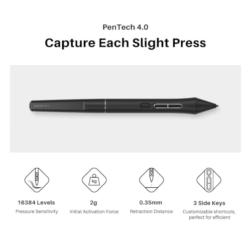 HUION Kamvas 13 (Gen 3) Tablet de desenho com tela, 13,3 