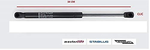 Miniatura 5 de Juego De 2 Amortiguadores O Resortes De Gas Para Canapé De 800n Esfera-Clip - Ideal Para Canapé De 90 Cm - Cuens
