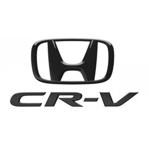 Gloss Black H-Mark And Cr-V Emblems