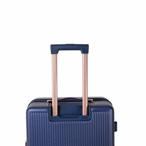 4-Piece Lightweight Hard Shell Luggage Set with 360° Dual Rotating Wheels and Password Lock2