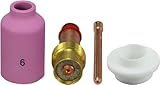 Photo Gallery riverweld tig gas lens ceramic cup kit di varie dimensioni 45v25 (orifizio da 1,6 mm) 10n23 54n16 54n01 per torcia per saldatura tig qq300 pta db sr wp 17 18 26 4 pezzi Photo Gallery riverweld tig gas lens ceramic cup kit di varie dimensioni 45v25 (orifizio da 1,6 mm) 10n23 54n16 54n01 per torcia per saldatura tig qq300 pta db sr wp 17 18 26 4 pezzi