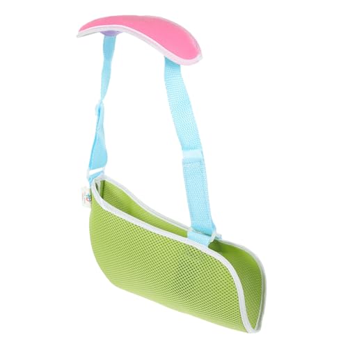 FRCOLOR Arm Strap Shoulder Immobilizer Leash for Broken Elbow Sling Child Arm Stabilizer Immobilizer Support for Shoulder Arm Sling for Men Arm Sling Shoulder Brace Net Green