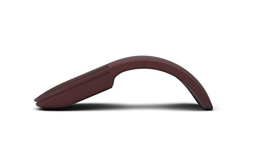 Microsoft - Arc Surface Edition Bluetooth Mouse - Burgundy