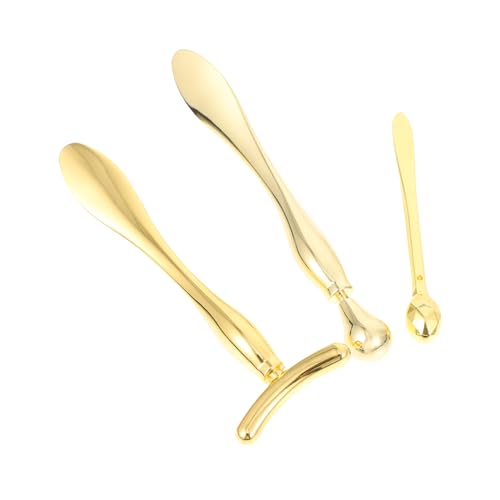 SAFIGLE 3Piezas Crema Cuidado de Ojos Aplicador de Crema de Ojos Masajeador Facial Herramienta de Ojeras y Sucia