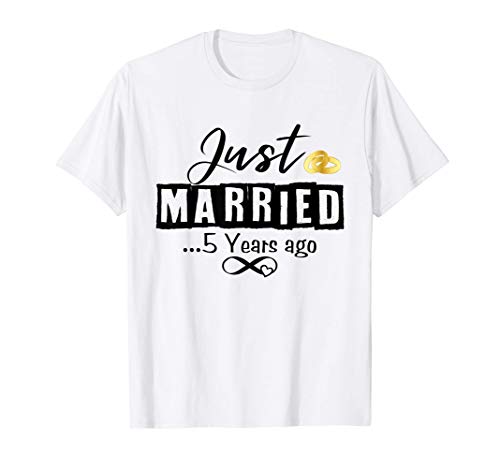 Romantic Wedding Anniversary Matching Couples Outfit T-Shirt