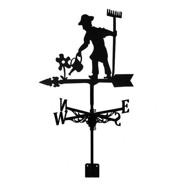 3xMetal Weathervane Weather Vane Outdoor Yard Garden Home Farm Scene Farmer |Home & Garden | Yard, Garden & Outdoor Living | Garden D?©cor | Weathervanes
