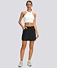 Women's Skort Cargo Skirt Golf Skirts 5 Pockets Li... #4