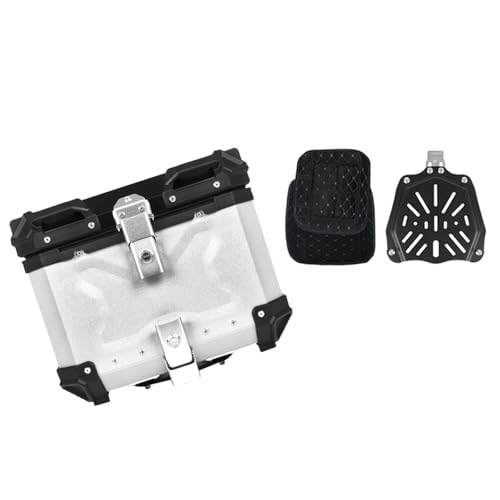 Top Case Moto en Aluminium Silver 45L pour Rangement Tracer 900GT XT1200