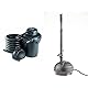 Pontec 50753 PondoPress Set 5000 & 57123 PondoVario 1500 - Set aus Druckfilter mit intergriertem 7W-Teichklärer, Filterpumpe und Wasserspielpumpe (1.500 l/h)