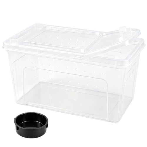 Large Reptile Enclosure Tank, Terrarium for Bearded Dragon, Snake Gecko