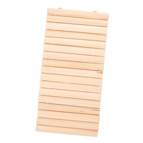 TOYANDONA Scala Giocattolo in Legno Per Criceti Struttura Di Arrampicata Sicura Per Gabbie Di Piccoli Animali