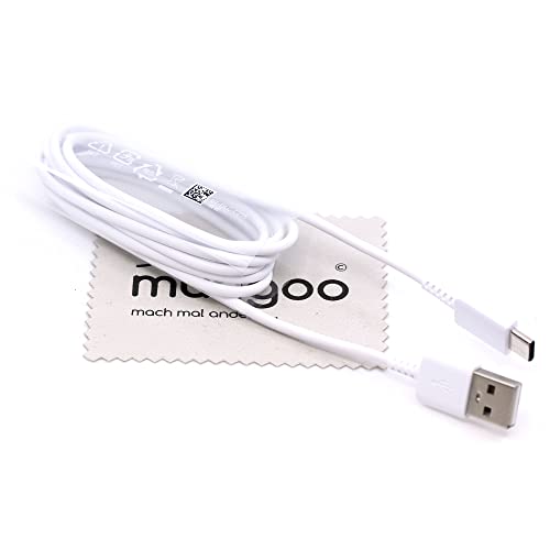 Câble de charge pour Samsung EP-DG970BWE pour Samsung Galaxy S10, S10 Plus, S10e, S9, S9 Plus, S8, S8 Plus, Note 9, Note 8 1,0m câble de données 15W type-C...